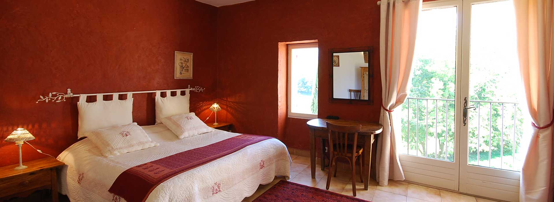 Red room 2 people - Le Catalan